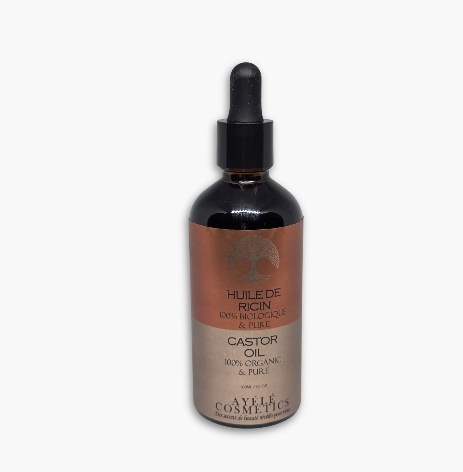 HUILE DE RICIN 100% BIO PURE ET VEGAN – 100 ml