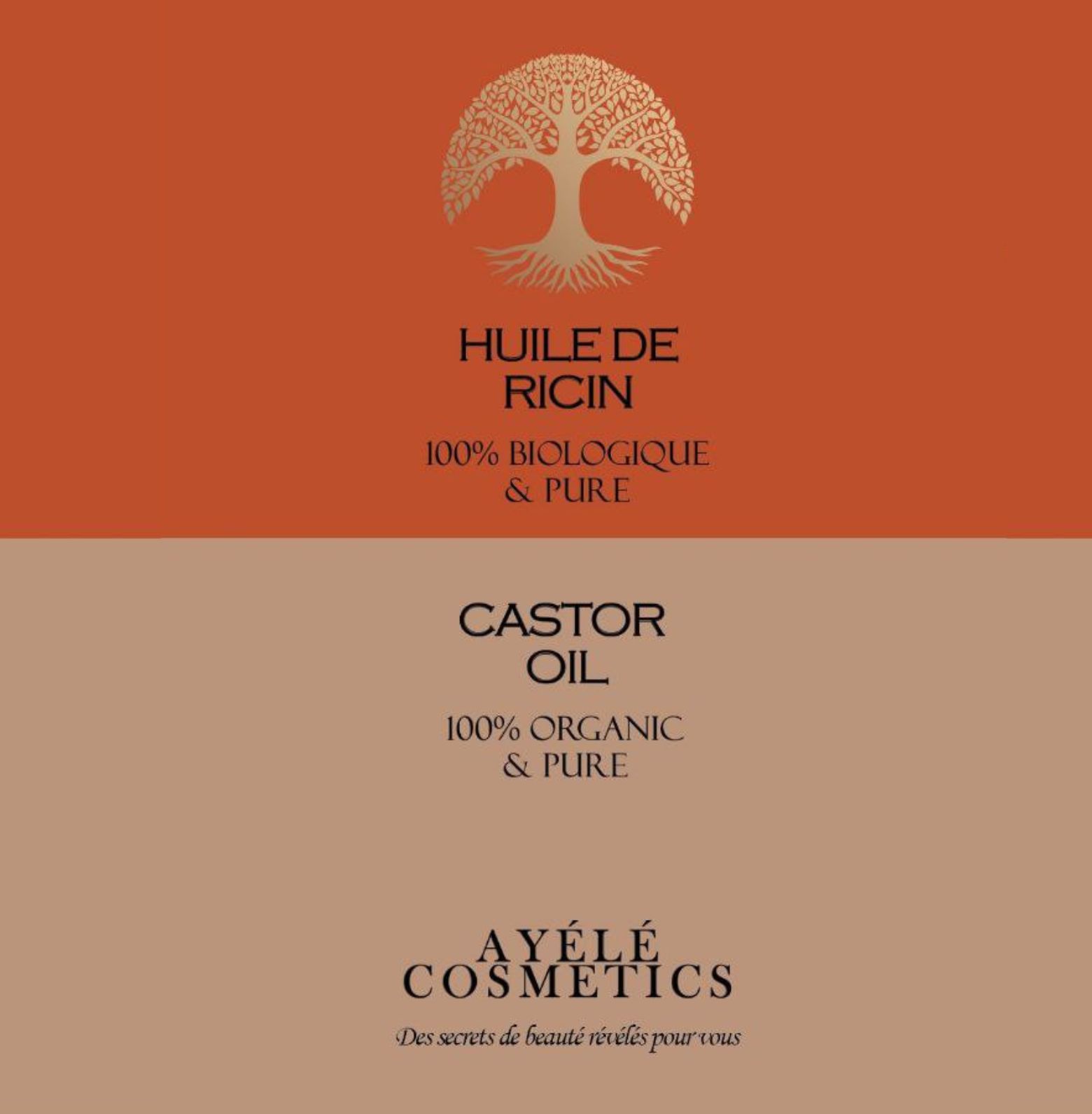 HUILE DE RICIN 100% BIO PURE ET VEGAN – 100 ml – Image 2