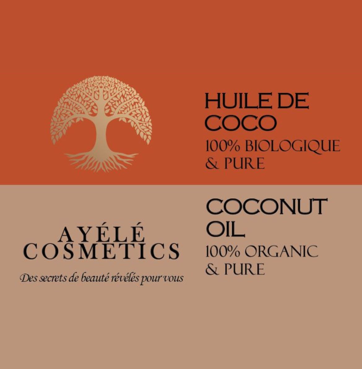 HUILE DE COCO 100 % biologique, pure et végan – 100ml – Image 2