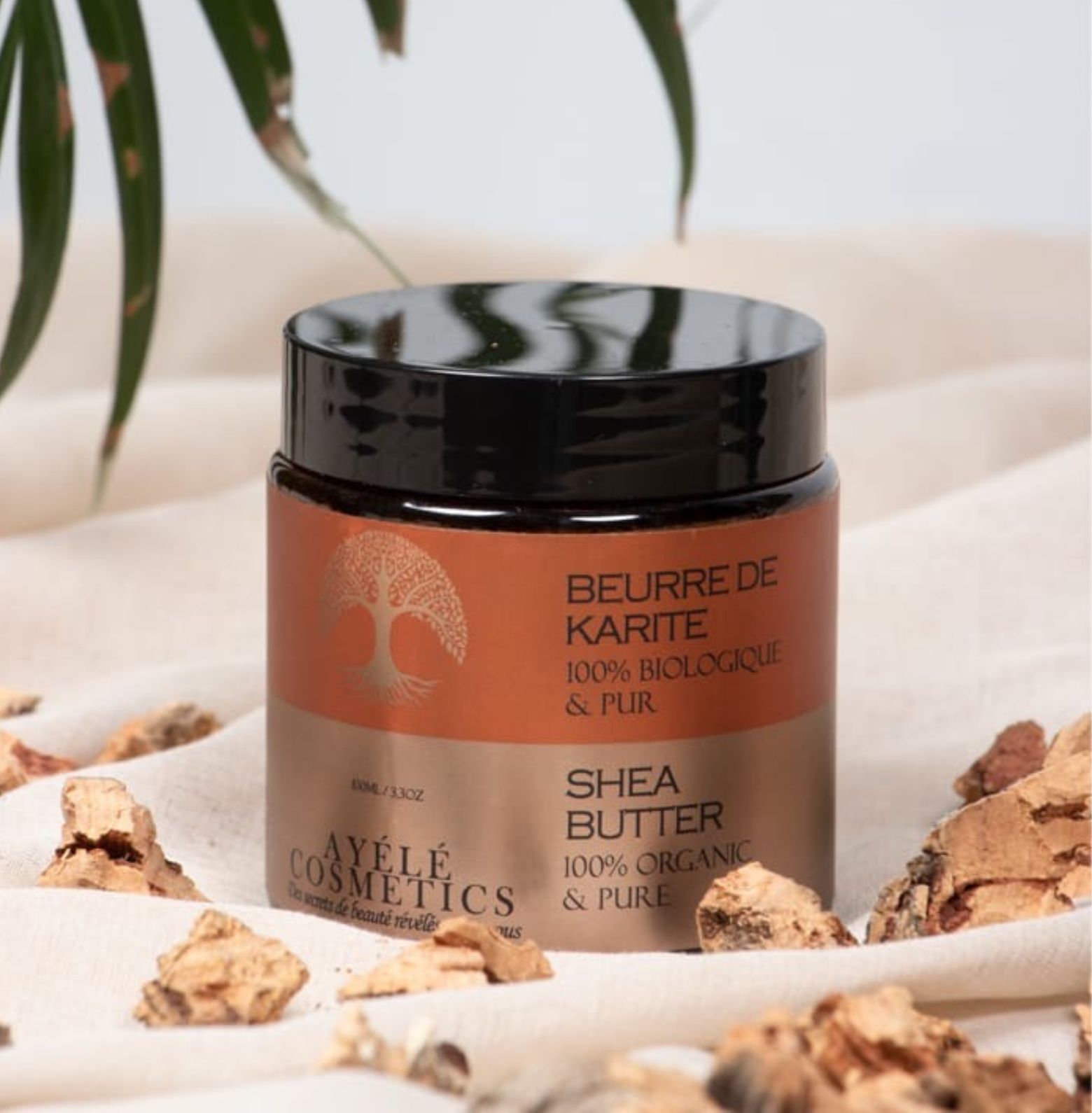 BEURRE DE KARITE 100% BIO ET VEGAN – 100 ml